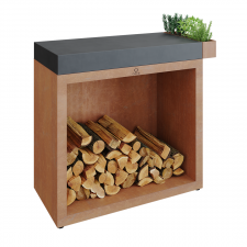 OFYR Butcher Block Storage Corten 90 CD