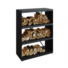 OFYR Wood Storage Cabinet Black Set