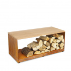OFYR Wood Storage Bench